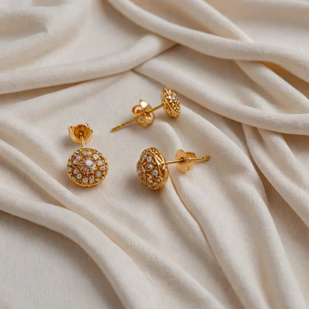 Jak wyczyścić złote kolczyki, by lśniły jak nowe?